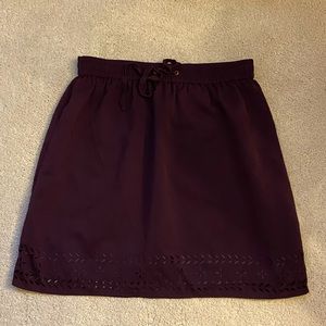 NWOT Jcrew skirt with cut out detail